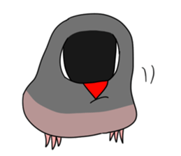 The Java sparrow! sticker #305747