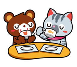 Colorful and cute animals sticker #306000