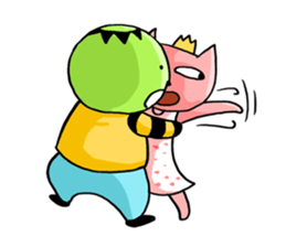 Mr.8 & Miss.P sticker #306177