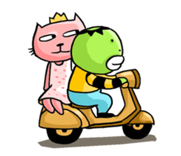 Mr.8 & Miss.P sticker #306181