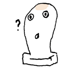 Mr. Rice cake (mochi) sticker #306705