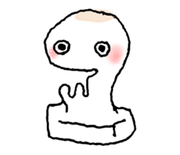 Mr. Rice cake (mochi) sticker #306709