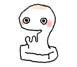 Mr. Rice cake (mochi) sticker #306709