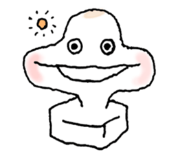 Mr. Rice cake (mochi) sticker #306717