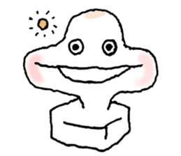 Mr. Rice cake (mochi) sticker #306717