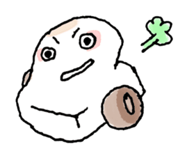 Mr. Rice cake (mochi) sticker #306722