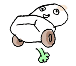 Mr. Rice cake (mochi) sticker #306723