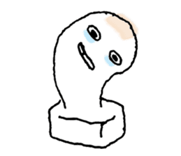 Mr. Rice cake (mochi) sticker #306728