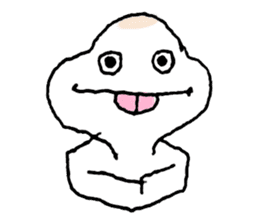 Mr. Rice cake (mochi) sticker #306735