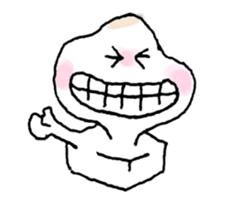 Mr. Rice cake (mochi) sticker #306736