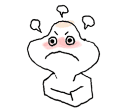 Mr. Rice cake (mochi) sticker #306743