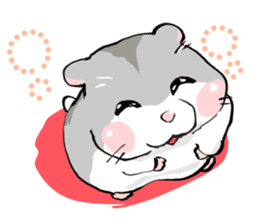 Lovely hamster SHISHAMO sticker #306785