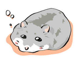 Lovely hamster SHISHAMO sticker #306798