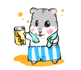 Lovely hamster SHISHAMO sticker #306803