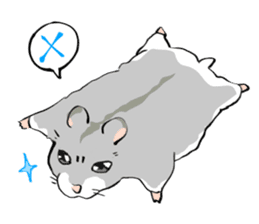 Lovely hamster SHISHAMO sticker #306811