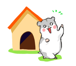 Lovely hamster SHISHAMO sticker #306816