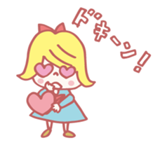 Girl & Chick sticker #307011