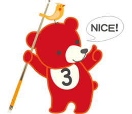 Little bear "Eddy" sticker #307146