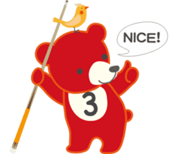 Little bear "Eddy" sticker #307146