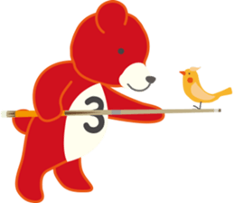 Little bear "Eddy" sticker #307154