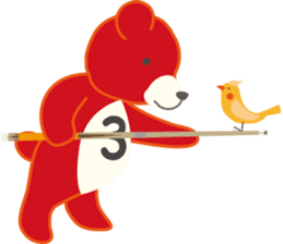 Little bear "Eddy" sticker #307154