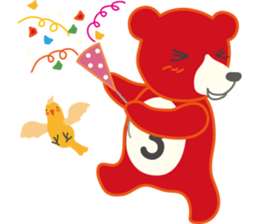 Little bear "Eddy" sticker #307155