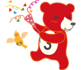 Little bear "Eddy" sticker #307155