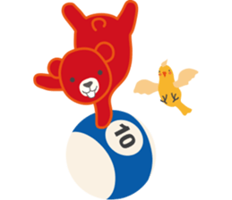 Little bear "Eddy" sticker #307157