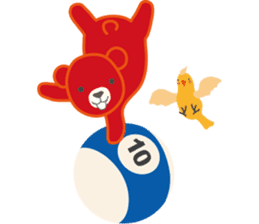 Little bear "Eddy" sticker #307157