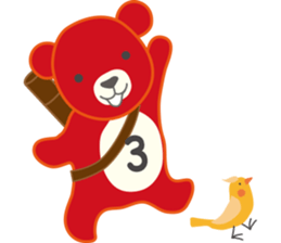 Little bear "Eddy" sticker #307158