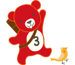 Little bear "Eddy" sticker #307158