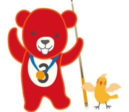 Little bear "Eddy" sticker #307160