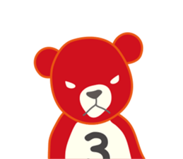 Little bear "Eddy" sticker #307162