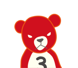 Little bear "Eddy" sticker #307162