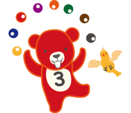 Little bear "Eddy" sticker #307164