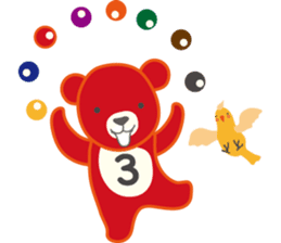 Little bear "Eddy" sticker #307164