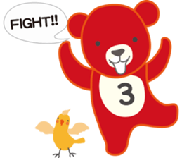 Little bear "Eddy" sticker #307165