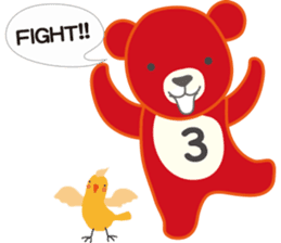 Little bear "Eddy" sticker #307165