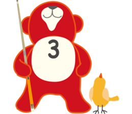 Little bear "Eddy" sticker #307167