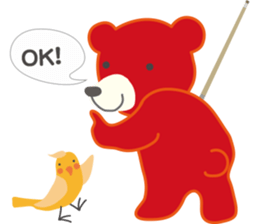 Little bear "Eddy" sticker #307168