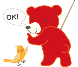 Little bear "Eddy" sticker #307168