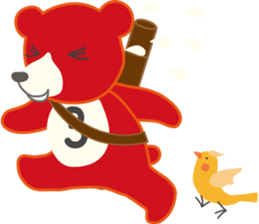 Little bear "Eddy" sticker #307169