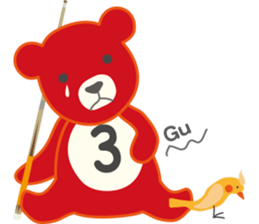 Little bear "Eddy" sticker #307170