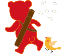 Little bear "Eddy" sticker #307172