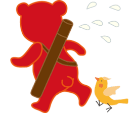 Little bear "Eddy" sticker #307172