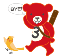 Little bear "Eddy" sticker #307173