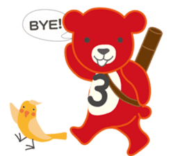 Little bear "Eddy" sticker #307173