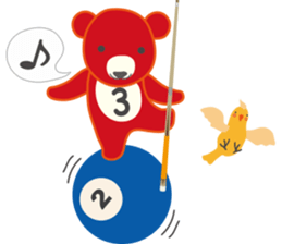 Little bear "Eddy" sticker #307175