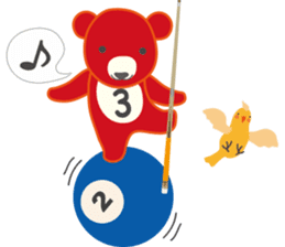 Little bear "Eddy" sticker #307175