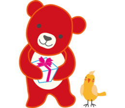 Little bear "Eddy" sticker #307176